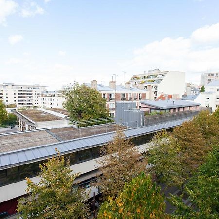 Cosy Apt With Balcony Near Buttes Chaumont Apartment Париж Екстериор снимка