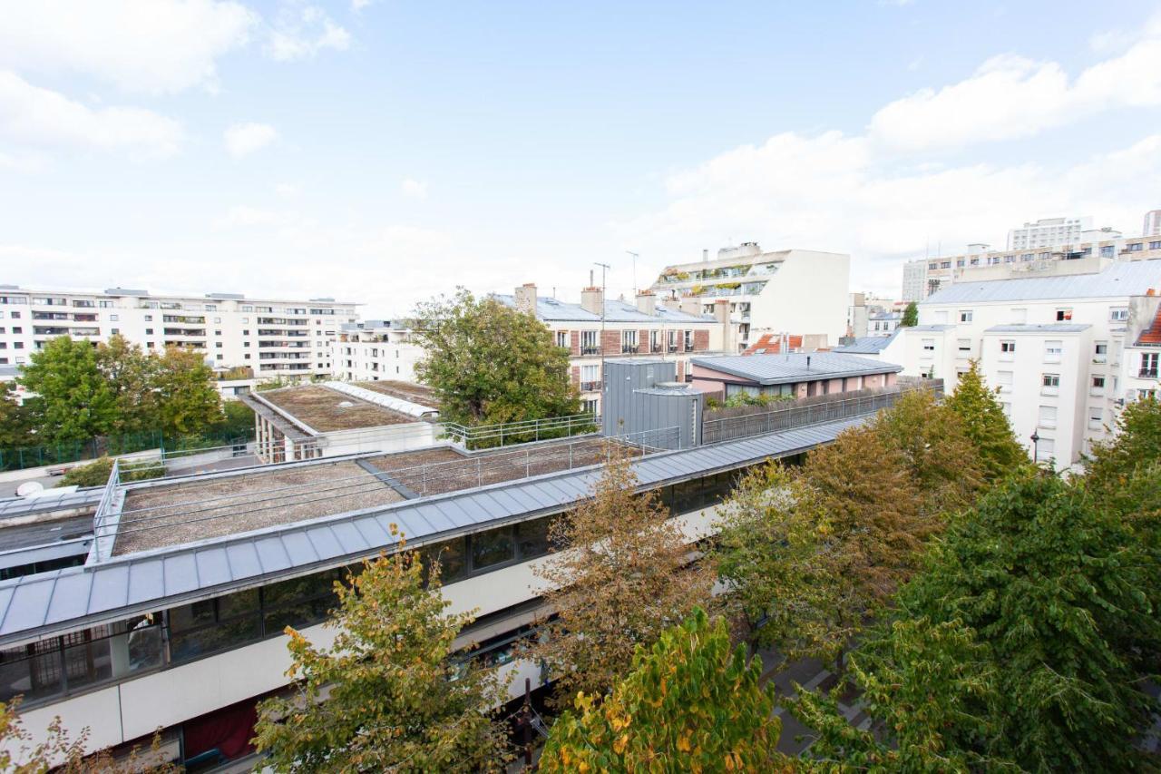 Cosy Apt With Balcony Near Buttes Chaumont Apartment Париж Екстериор снимка